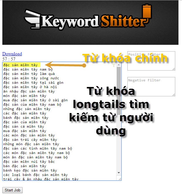 keywordshitter